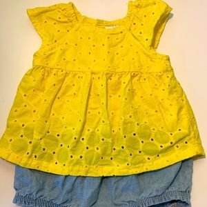 Carter’s Eyelet Romper